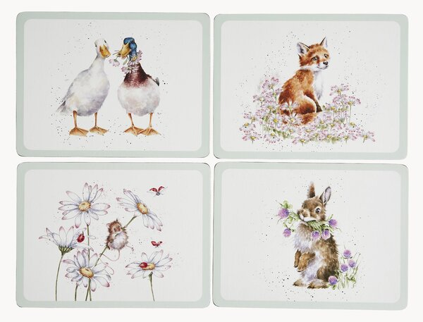 Set di 4 tovagliette americane Wildflower