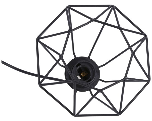 Lampadario a sospensione con filo PRIMO 1xE27/60W/230V ragno
