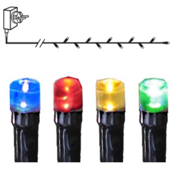 Eglo 410713 - Catena LED per esterni SERIE LED 160xLED 26m IP44 multicolore