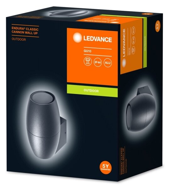 Ledvance - Applique da esterno CANNON 1xGU10/35W/230V IP44