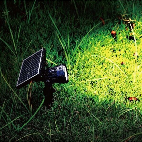 Lampada LED solare SPIKE LED/2W/5,5V IP65 3000K 1200 mAh