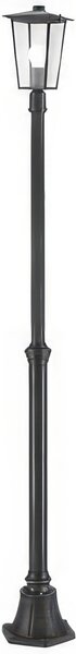 RIBOT PALO ALTO E27 alo in pressofusione di alluminio Dimensioni 24x17 x h 150max 2,03 cm Diffusori in vetro trasparente colore NERO