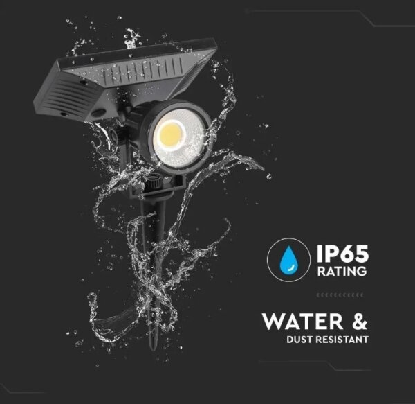 Lampada LED solare SPIKE LED/2W/5,5V IP65 3000K 1200 mAh