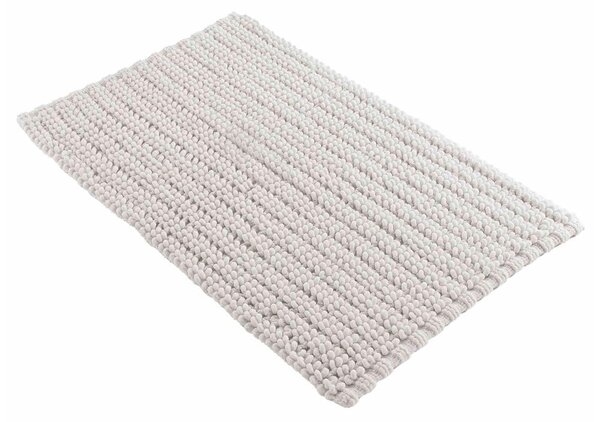 Tappetino per il bagno bianco 50x80 cm Voltis – douceur d'intérieur