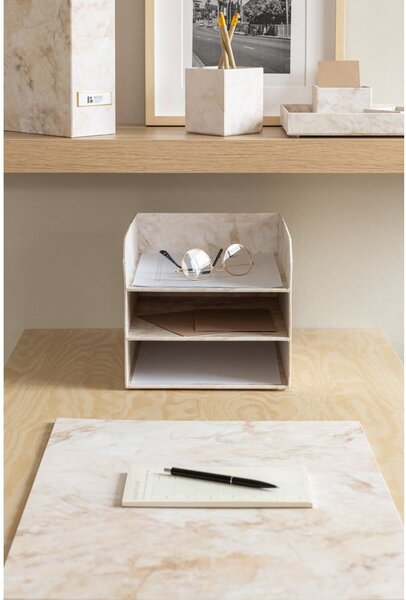 Organizer in cartone per documenti Trey Paper Laminate – Bigso