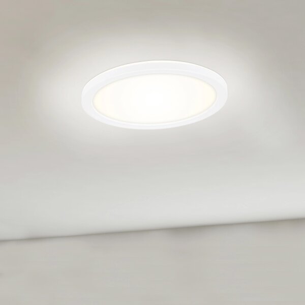 Briloner 7150-416 - Plafoniera LED SLIM LED/12W/230V d. 19 cm
