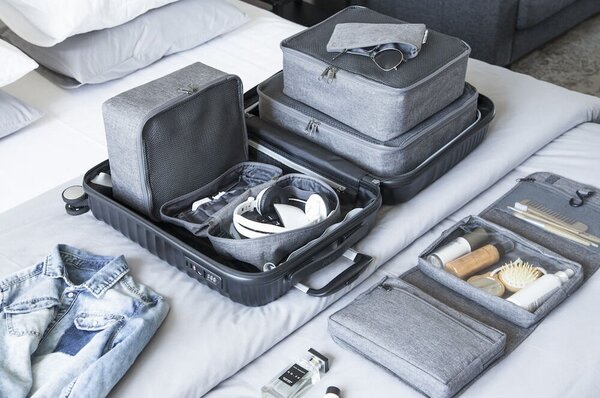 Organizzatore da viaggio in tessuto - Bigso Box of Sweden