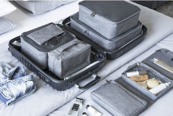 Organizzatore da viaggio in tessuto - Bigso Box of Sweden