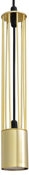 LED Lampadario su corda BARS 1xGU10/4,8W/230V oro