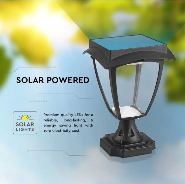 Lampada solare LED LED/2W/3,7V 3000/6000K IP65 2200 mAh
