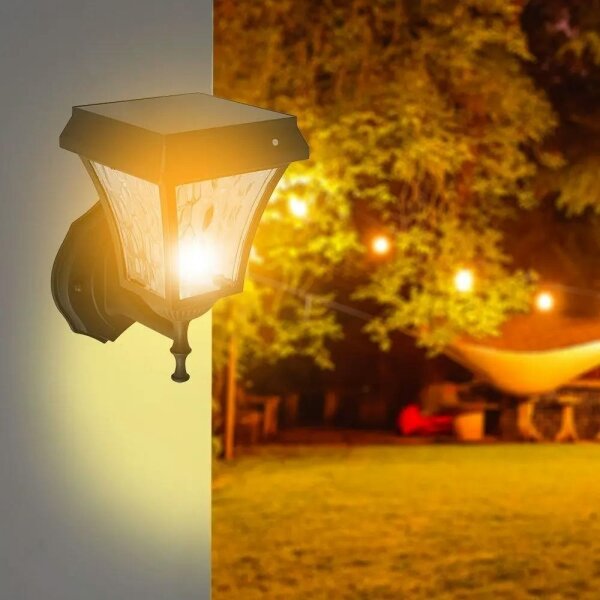 Lampada da parete solare a LED 3in1 LED/2W/5,5V 3000K/6000K IP65 2200 mAh