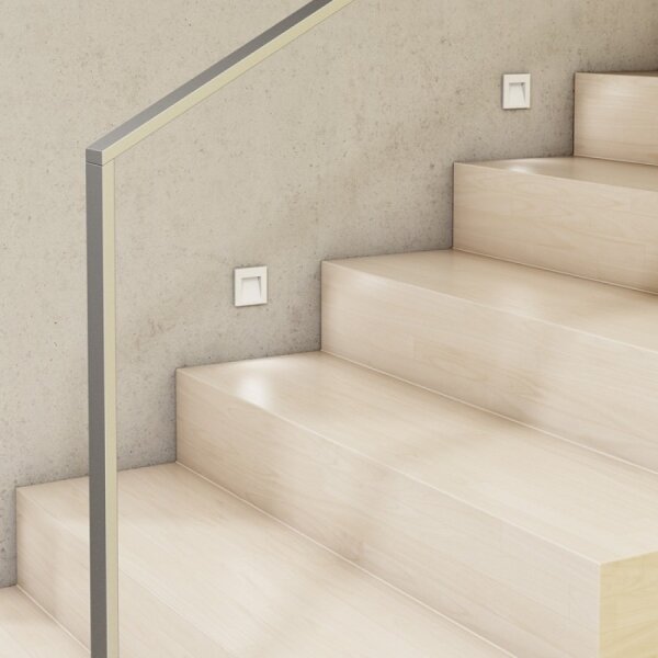 RED - R12013 - Lampada LED da esterno da incasso LED/3W/230V IP54 bianco