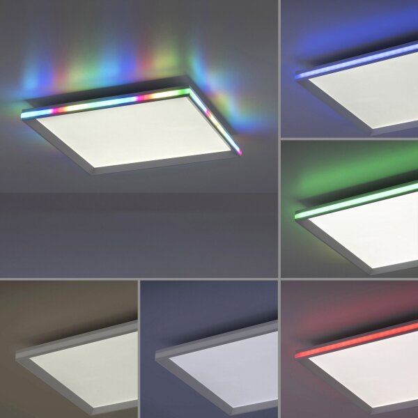 Leuchten Direkt 15556-16 - Plafoniera LED RGB dimmerabile GALACTICA 32W/230V