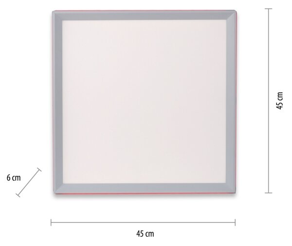 Leuchten Direkt 15556-16 - Plafoniera LED RGB dimmerabile GALACTICA 32W/230V