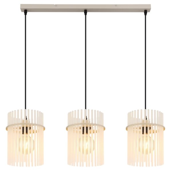 Globo 15698-3HB - Lampadario sospeso con cavo GORLEY 3xE27/60W/230V
