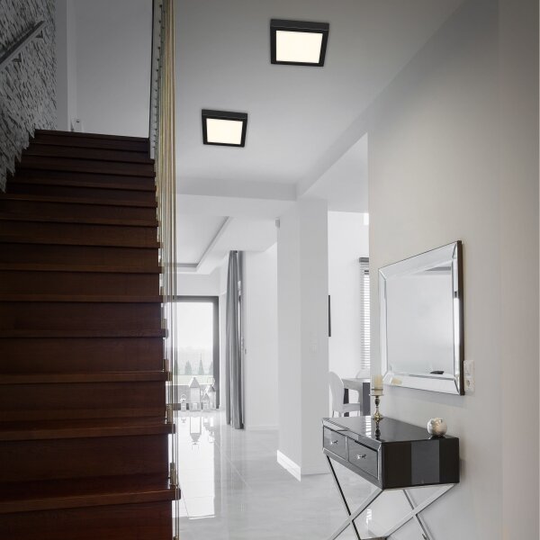 Briloner 3464-415 - Plafoniera LED FIRE LED/12W/230V 17x17 cm