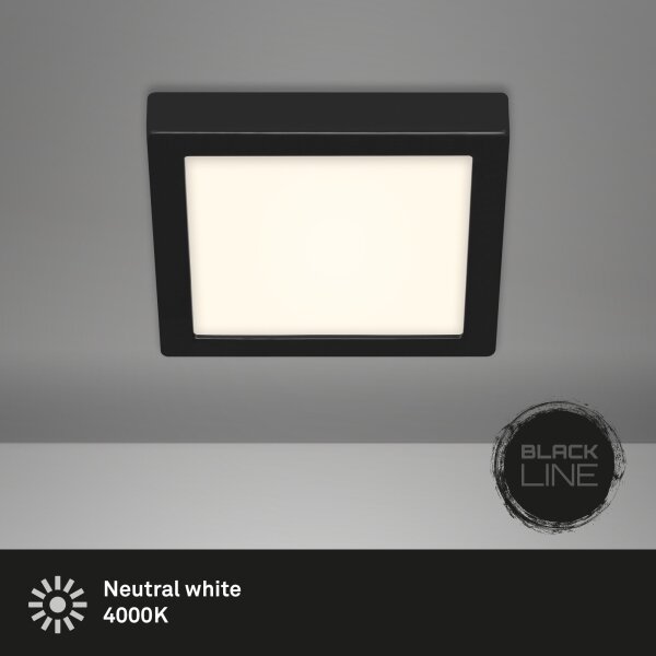 Briloner 3464-415 - Plafoniera LED FIRE LED/12W/230V 17x17 cm