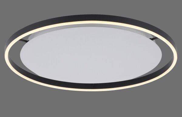 Leuchten Direkt 15392-13 - Plafoniera LED dimmerabile RITUS 30W/230V nero