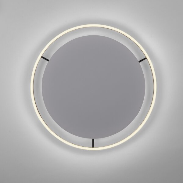 Leuchten Direkt 15392-13 - Plafoniera LED dimmerabile RITUS 30W/230V nero