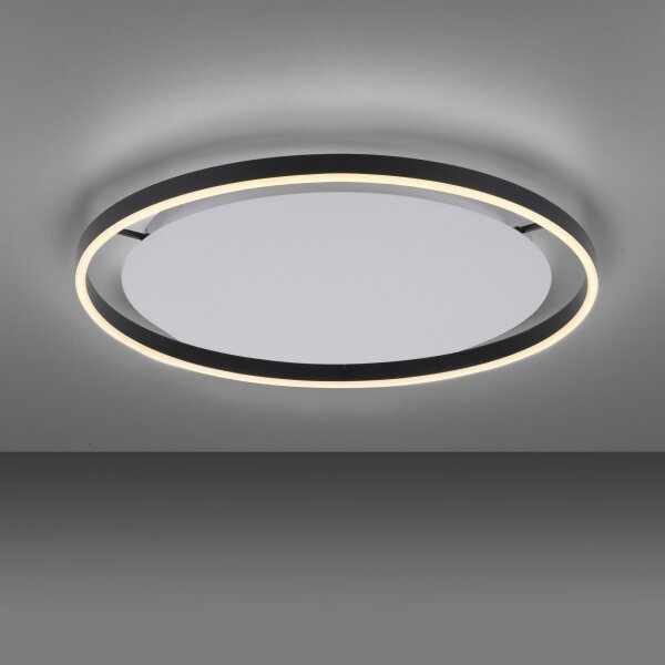 Leuchten Direkt 15392-13 - Plafoniera LED dimmerabile RITUS 30W/230V nero