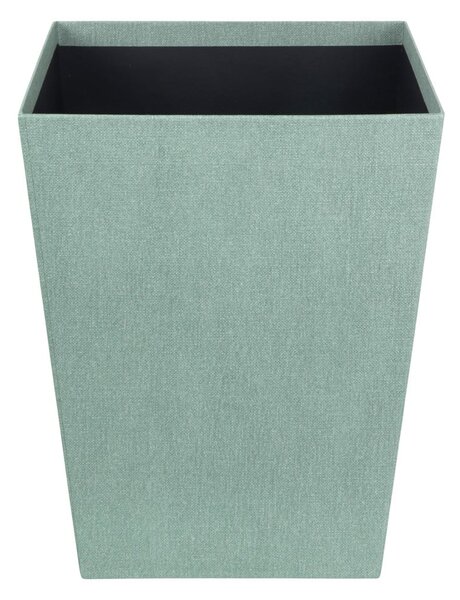 Cestino per la spazzatura color foglia di tè Sofia Canvas Paper Laminate – Bigso