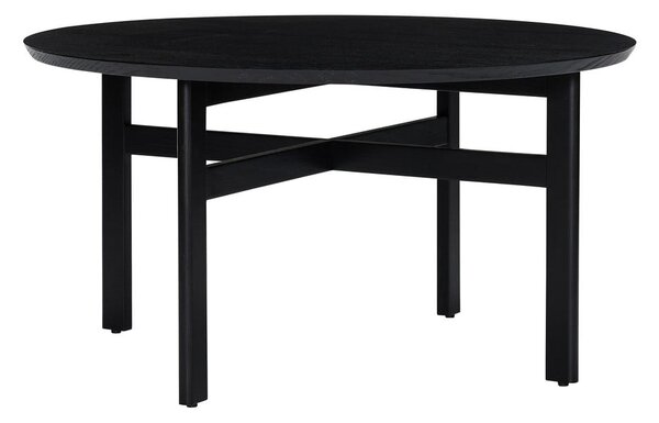 Tavolino da caffè rotondo nero ø 80 cm Fjord - Hübsch