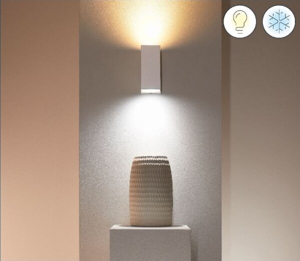 WiZ - Applique LED RGBW Dimmerabile UP&DOWN 2xGU10/4,7W/230V bianco Wi-Fi