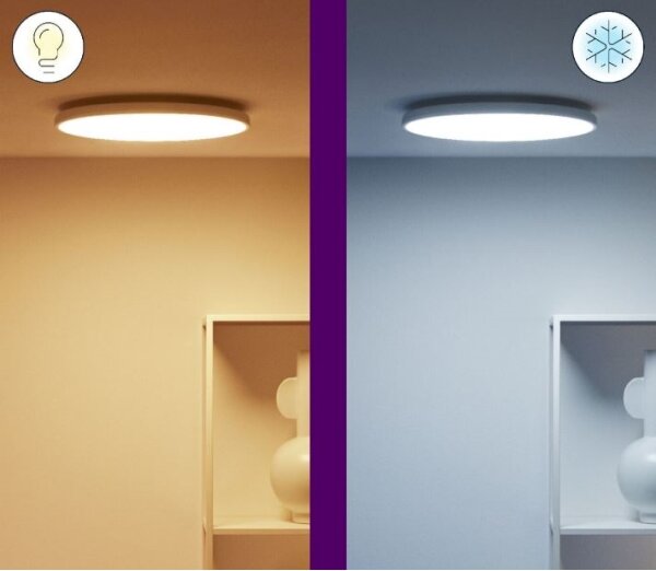 WiZ - LED RGBW Plafoniera dimmerabile RUNE LED/21W/230V Wi-Fi bianco