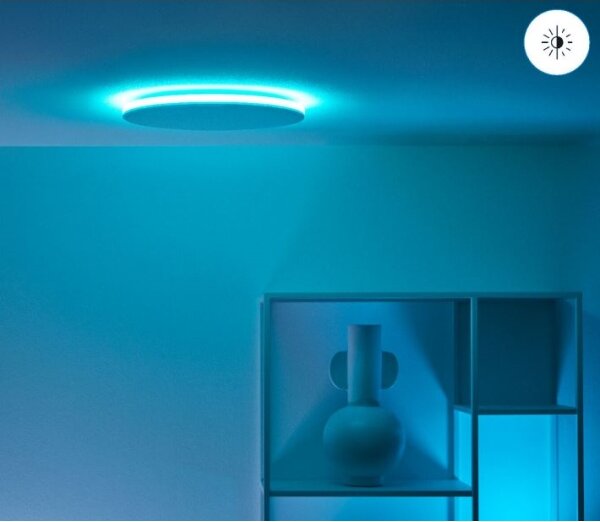 WiZ - LED RGBW Plafoniera dimmerabile RUNE LED/21W/230V Wi-Fi bianco