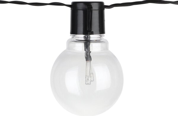 Eglo 900213 - Catena decorativa da esterno LED PARTAJ 16xLED/0,064W/24V IP44 nero