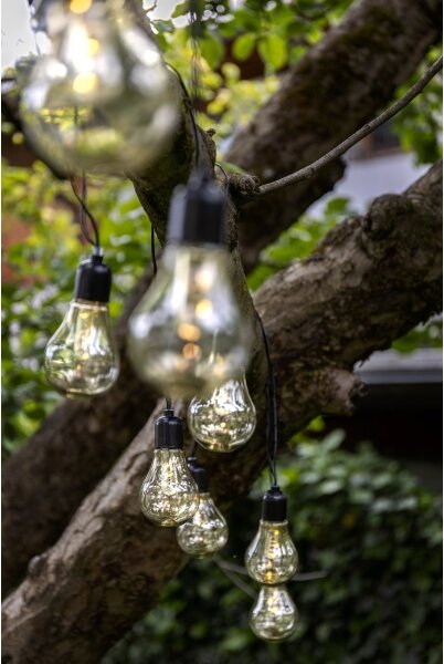 Eglo 900299 - Catena decorativa da esterno LED LIBISA 10xLED/0,06W/3V IP44