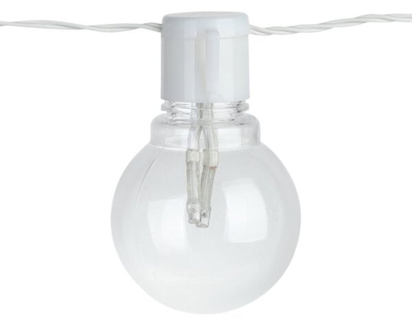 Eglo 900238 - Catena decorativa da esterno LED PARTAJ 16xLED/0,064W/24V IP44 bianco