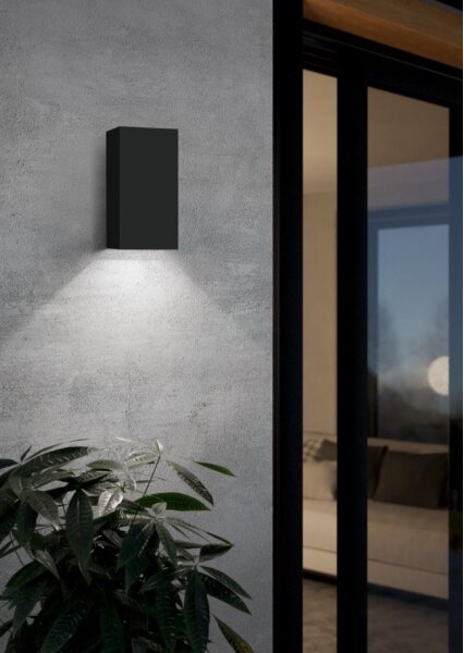 Eglo 900131 - Lampada da esterno LED RGB Dimmerabile EREMITAN 2xGU10/5W/230V IP55