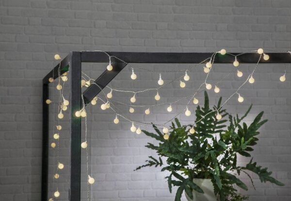 Eglo 900239 - Catena decorativa da esterno LED LIBISA 50xLED/0,066W/4,5V IP44