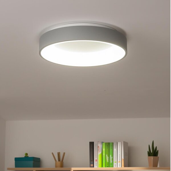 Brilagi - Plafoniera LED dimmerabile da soffitto LED/40W/230V 3000-6500K grigio + telecomando