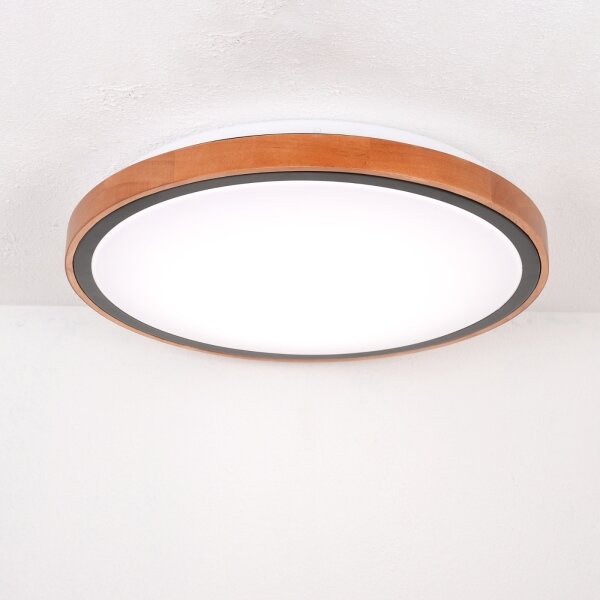 Globo 41764-24 - Plafoniera LED BRUNO LED/24W/230V 437mm 3000/4500/6000K