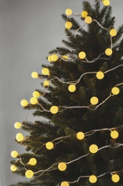 Catena LED per esterni 40xLED/9m IP44 bianco caldo