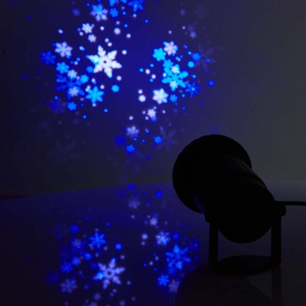 Nedis CLPR1 - Proiettore LED fiocchi di neve da esterno natalizio 5W/230V IP44