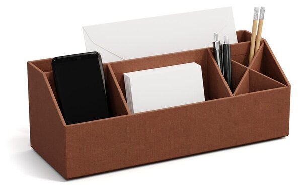 Organizer in cartone per cancelleria Elisa Restore Paper Laminate – Bigso