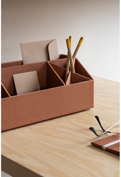 Organizer in cartone per cancelleria Elisa Restore Paper Laminate – Bigso