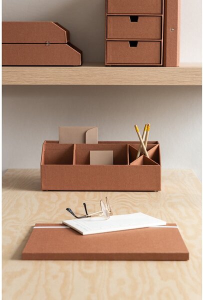 Organizer in cartone per cancelleria Elisa Restore Paper Laminate – Bigso