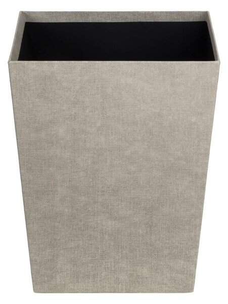 Cestino per la spazzatura beige da ufficio Sofia Canvas Paper Laminate – Bigso