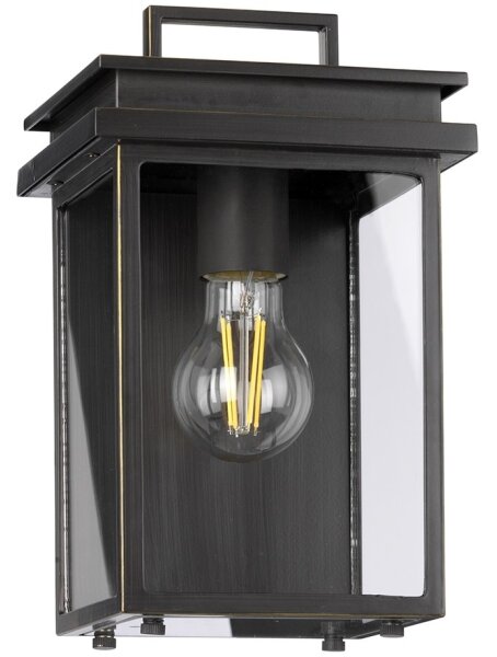 Feiss - Applique da esterno GLENVIEW 1xE27/60W/230V IP44 antracite