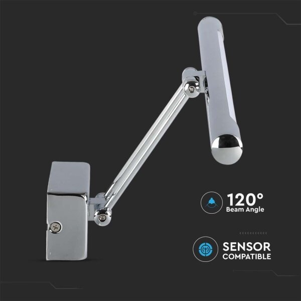 Illuminazione a LED per specchi LED/9W/230V 3000K 50cm cromo lucido