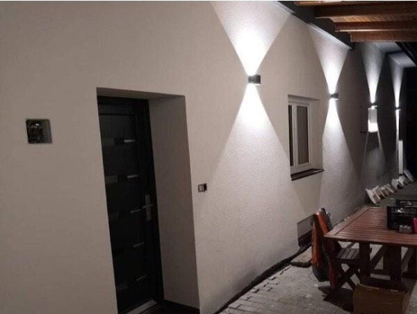 LED Applique da esterno LED/12W/230V IP54 bianco