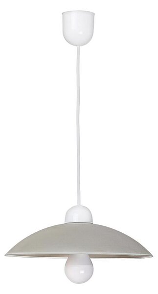Rabalux 1408 - Lampadario CUPOLA RANGE 1xE27/60W/230V grigio