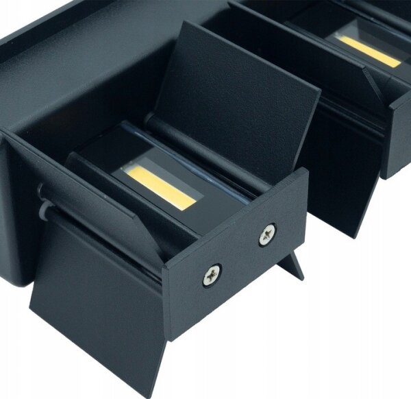 LED Applique da esterno LED/12W/230V IP54 nero