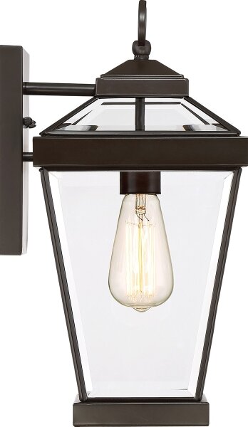 Quoizel QZ-RAVINE2-M-Applique da esterno RAVINE 1xE27/60W/230V IP44 marrone