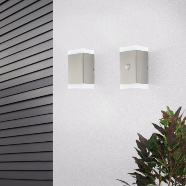 Eglo 75546 - Applique LED da esterno con sensore 2xGU10/4,6W/230V IP44