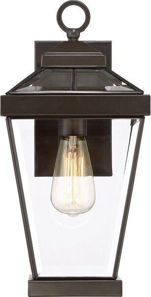 Quoizel QZ-RAVINE2-M-Applique da esterno RAVINE 1xE27/60W/230V IP44 marrone